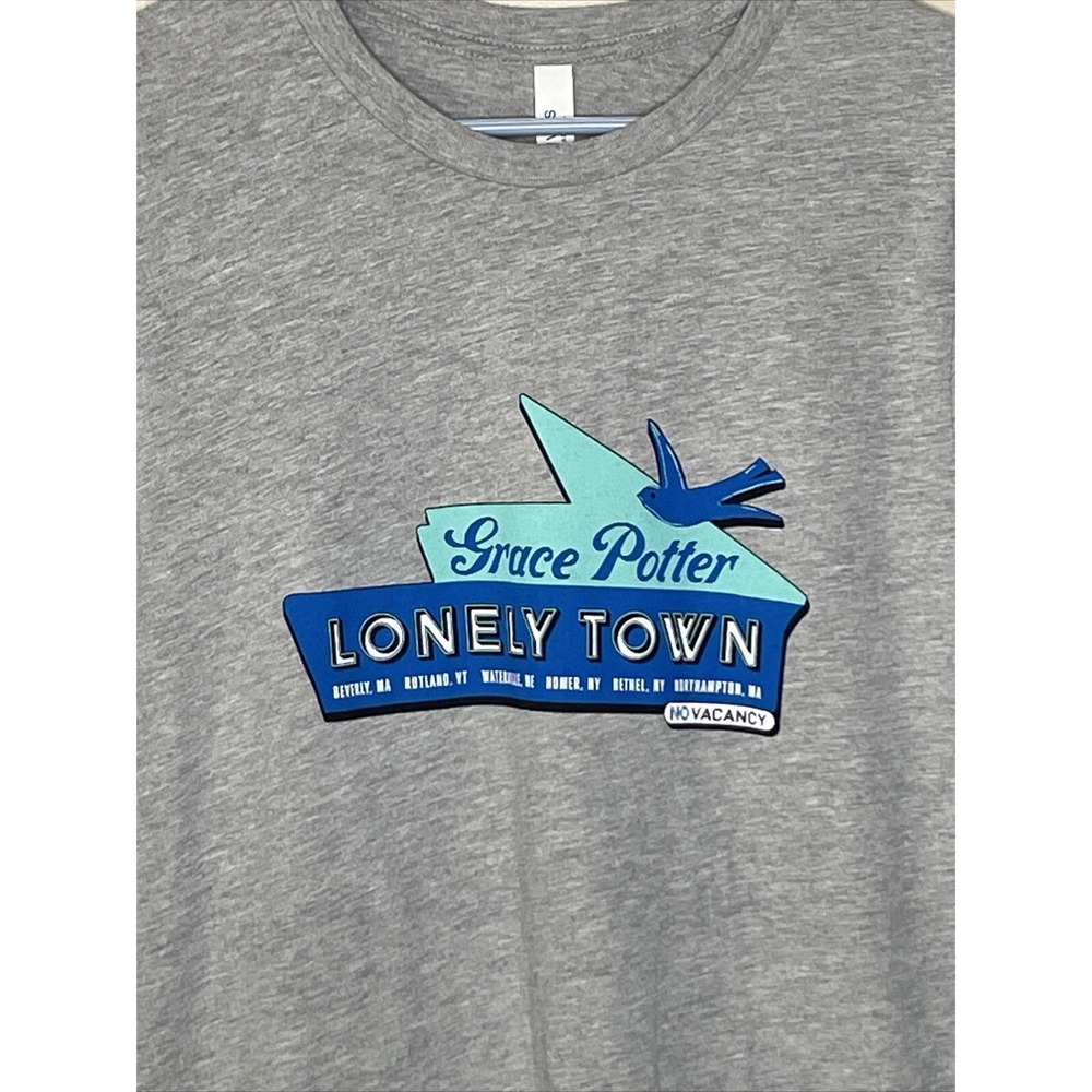 Grace Potter Lonely Town Concert Tour March 2023 T-Shirt MA ME VT NY Mother Rd - Picture 3 of 4